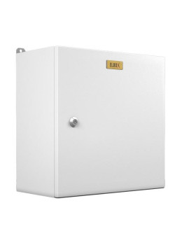Шкаф электротехнический Elbox EMW-800.600.300-1-IP66 одноствор. настенный 800мм 600мм 300мм 285мм IP66 несъемн.бок.пан. 150кг серый