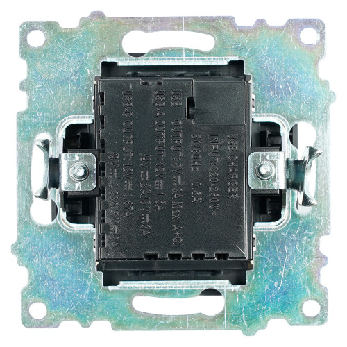 Розетка 2-местная USB + type C (механизм), STEKKER GLS10-7116-05, 250B, 3А, серия Катрин, черный Розетка 2-местная USB + type C (механизм), STEKKER GLS10-7116-05, 250B, 3А, серия Катрин, черный