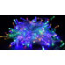 Гирлянда нить 10м 100 светодиодов RGB свет IP44 прозрачный шнур 3м 230В контроллер 8 сцен IEK Гирлянда нить 10м 100 светодиодов RGB свет IP44 прозрачный шнур 3м 230В контроллер 8 сцен IEK
