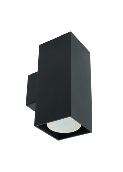 Светильник  настенный Feron ML1740 QUAD   MR16 35W, 230V, 2*GU10,  чёрный IP20