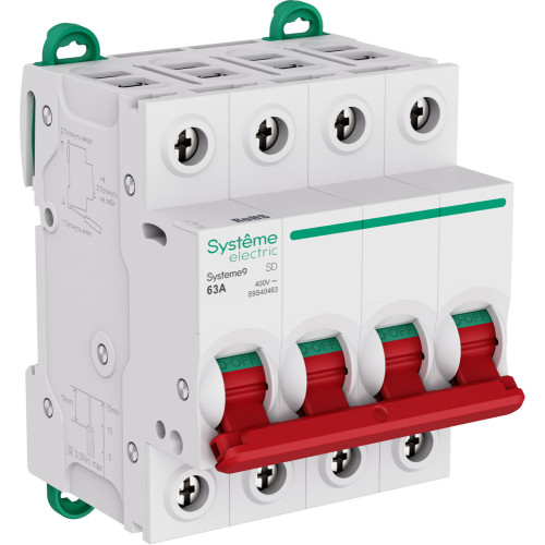 Systeme9 Выключатель нагрузки (ВН) 4P 63A 400В