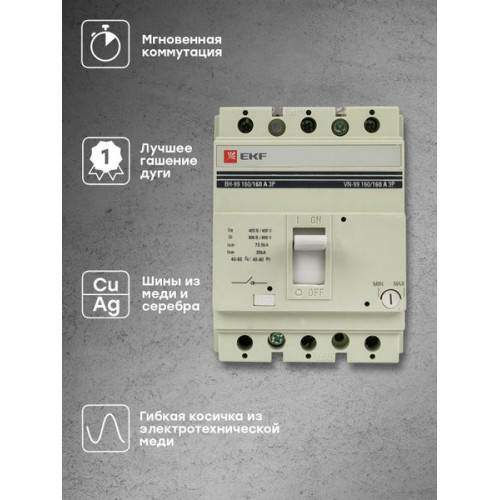 ВН-99 160/160А 3P EKF