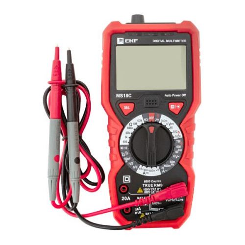 Мультиметр цифровой MS18C EKF Professional Мультиметр цифровой MS18C EKF Professional