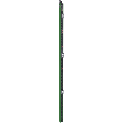 ITK BASE PDU вертикальный PV1113 45U 3 фазы 32А 38 розеток C13 + 10 розеток C19 с клеммной колодкой и кабелем 6м вилка IEC60309 (промышленная) зелёный