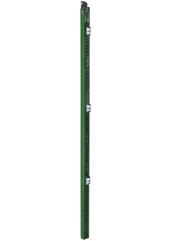 ITK BASE PDU вертикальный PV1113 45U 3 фазы 32А 38 розеток C13 + 10 розеток C19 с клеммной колодкой и кабелем 6м вилка IEC60309 (промышленная) зелёный