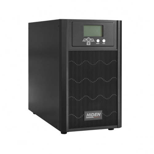 ИБП HIDEN EXPERT HE11003S, встроенные АКБ в корпусе (8х9А/ч), 3 kVA/3 kW (PF=1)/ Online Tower UPS