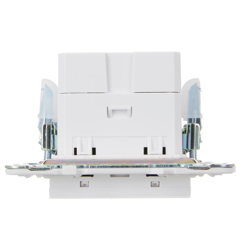 SKANDY Розетка USB A+C 3,1А SK-R14W арктический белый IEK SKANDY Розетка USB A+C 3,1А SK-R14W арктический белый IEK