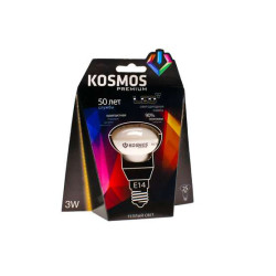 Лампа светодиодная KOSMOS premium 3Вт REFLECTOR 39мм E14 230В 3000К Космос KLED3wR39230vE1427