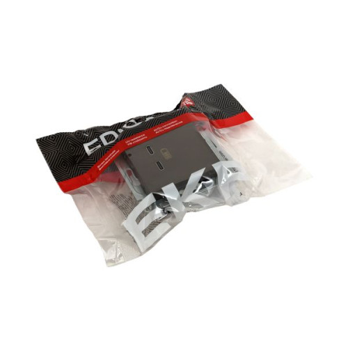 Механизм роз., USB-C - 2шт, мокко., Эпика EKF