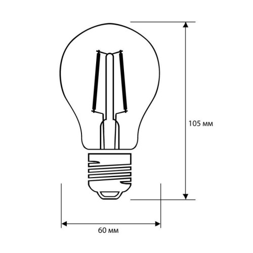 Лампа светодиодная филаментная LED13-A60-FL/830/E27 12Вт 220В Camelion 13716 Лампа светодиодная филаментная LED13-A60-FL/830/E27 12Вт 220В Camelion 13716