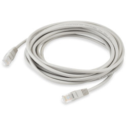 Патч-корд KingPrice KP-PC-c5e-5m-g 1Гбит/с UTP 4 пары cat.5E CCA molded 5м серый RJ-45 (m)-RJ-45 (m)