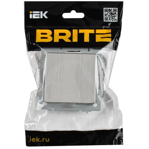 BRITE Вывод кабеля МВ10-БрГН металл хром/никель IEK BRITE Вывод кабеля МВ10-БрГН металл хром/никель IEK