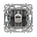 FLITE Розетка компьютерная RJ45 категория 6 UTP РК6-1-0-ФлЛ льняной IEK FLITE Розетка компьютерная RJ45 категория 6 UTP РК6-1-0-ФлЛ льняной IEK