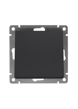 Выключатель 1-кл. СП Афина 10А IP20 механизм графит Universal A0021-Gr