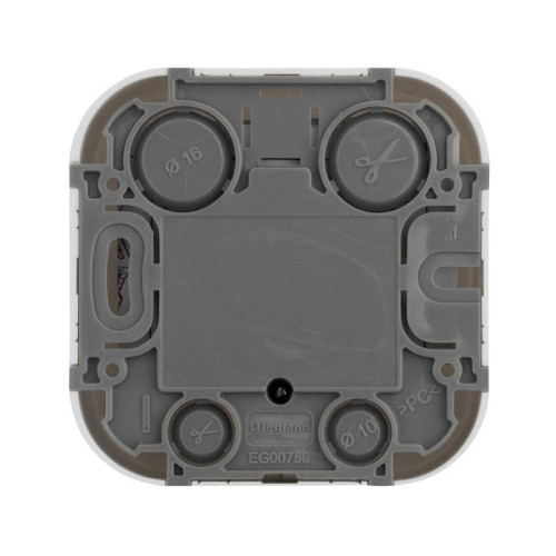 Розетка компьютерная + телефонная 2-м ОП 2мод. Quteo RJ45 + RJ11 кат.5E UTP IP20 бел. Leg 782221 Розетка компьютерная + телефонная 2-м ОП 2мод. Quteo RJ45 + RJ11 кат.5E UTP IP20 бел. Leg 782221