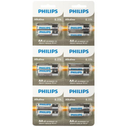Элемент питания алкалиновый AA/LR6 1.5В Entry отрывной набор (блист. 12шт) Philips Б0064636