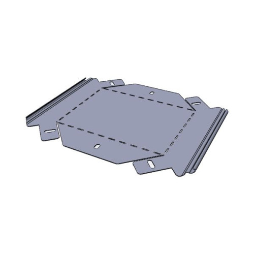 Угол 90 град. верт. внеш. 100x100 мм (плоский) EKF
