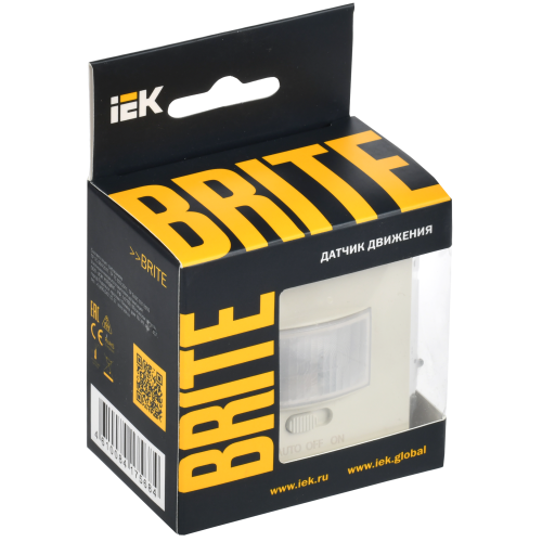 BRITE Датчик движения ДС10-1-БрКр бежевый IEK