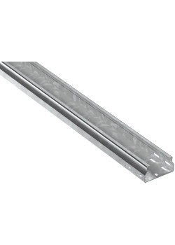 Лоток листовой неперфорированный ESCA 7 50х100 L3000 сталь 1.5мм HDZ IEK CLN10-050-100-150-3-M-HDZ
