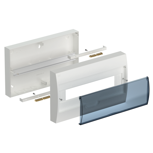 KREPTA 3 Корпус пластиковый ЩРН-П-18 IP41 белый IEK