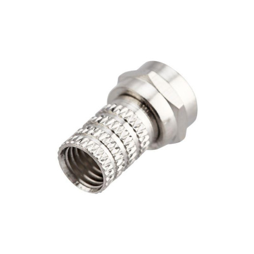 Разъем F RG-6 (03-008C) (уп.100шт) Rexant 05-4003 Разъем F RG-6 (03-008C) (уп.100шт) Rexant 05-4003