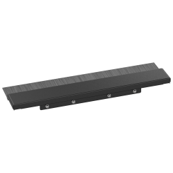 ITK by ZPAS Панель изолирования воздушных потоков доборная фронтальная 110-170мм 300 черная РФ
