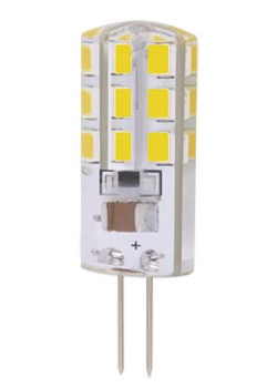 Лампа светодиодная PLED-G4 3Вт капсульная 2700К тепл. бел. G4 200лм 220-230В JazzWay 1032041