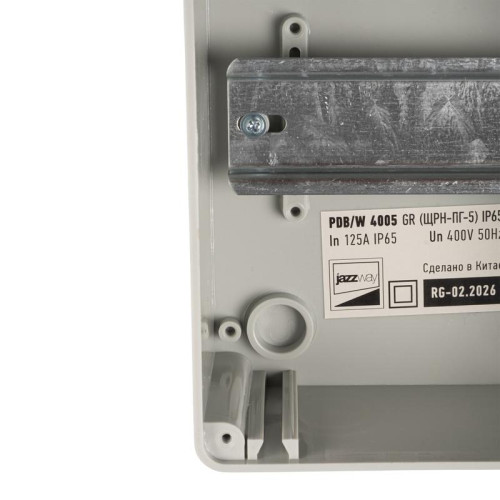 Бокс модульный накладной PDB/W 4005 GR (ЩРН-ПГ- 5) IP65 пластик. Pro JazzWay 5072053 Бокс модульный накладной PDB/W 4005 GR (ЩРН-ПГ- 5) IP65 пластик. Pro JazzWay 5072053