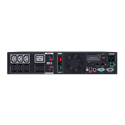 Источник бесперебойного питания/ UPS CyberPower PR2200ERTXL2UA NEW Line-Interactive 2200VA/2200W USB/RS-232/EPO/Dry/SNMPslot (IEC C13 x 6, IEC C19 x 2)  (12V / 6AH х 8)