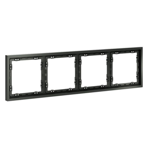 Рамка 4-м S70 пластик. титан Voltum VLS100406 Рамка 4-м S70 пластик. титан Voltum VLS100406