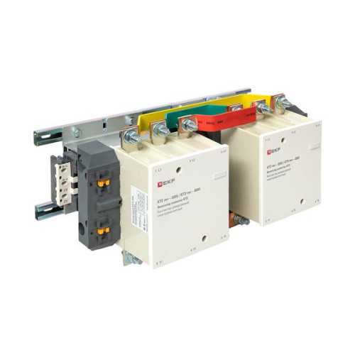 Контактор реверсивный КТЭ-1 265А 2NO 400В AC EKF Контактор реверсивный КТЭ-1 265А 2NO 400В AC EKF