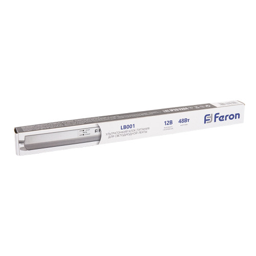 Трансформатор электронный для светодиодной ленты 48W 12V (драйвер), LB001 FERON