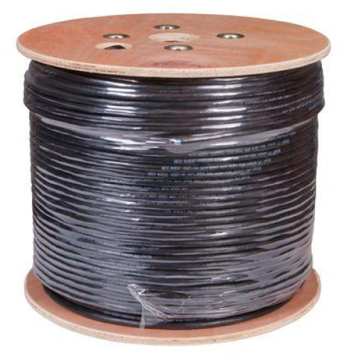 Кабель витая пара F/UTP кат.5е PE 10PR 24AWG OUTDOOR SOLID черн. (м) РФ Rexant 01-1204-R Кабель витая пара F/UTP кат.5е PE 10PR 24AWG OUTDOOR SOLID черн. (м) РФ Rexant 01-1204-R