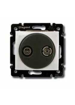 VALENA DIY Розетка TV-FM оконечная слоновая кость
