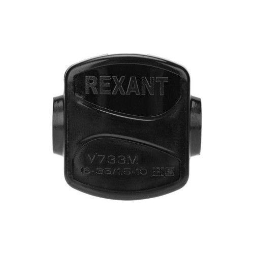 Зажим ответвительный У-733М (16-35/1.5-10кв.мм) IP20 (сжим орех) Rexant 07-0733 Зажим ответвительный У-733М (16-35/1.5-10кв.мм) IP20 (сжим орех) Rexant 07-0733