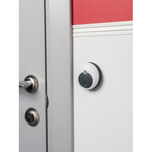 Звонок беспр. в розетку Powerself (230В, бел.-сер. 51 мелод. с индик. 4 ур.) EKF