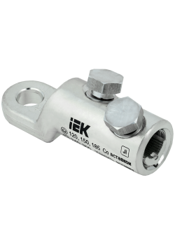 Наконечник болтовой луженый НБЛ 120-300-16/2 35кВ IEK