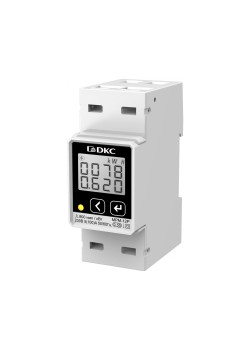 Многофункциональное измерительное устройство МРМ, RS-485, LCD дисплей,однофазный на DIN-рейку