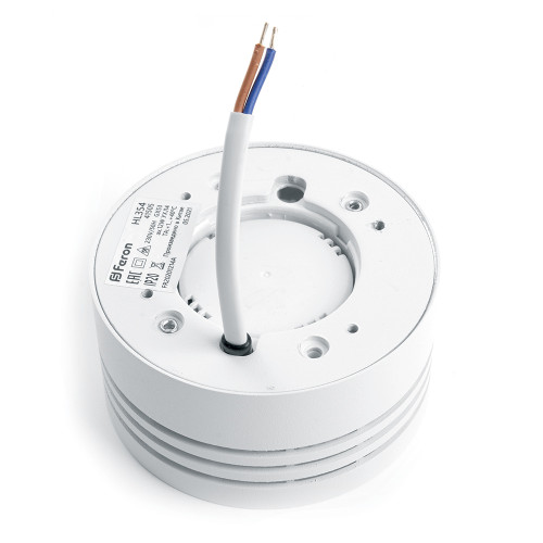 Светильник потолочный Feron HL354 12W, 230V, GX53, белый Светильник потолочный Feron HL354 12W, 230V, GX53, белый