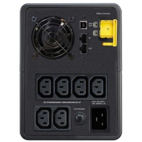 Источник бесперебойного питания APC Back-UPS BX2200MI 1200Вт 2200ВА черный Источник бесперебойного питания APC Back-UPS BX2200MI 1200Вт 2200ВА черный