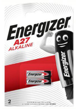 Элемент питания алкалиновый A27/LR1 ENR Alkaline FSB2 (блист.2шт) Energizer E301536400