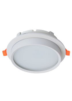 Светильник встраиваемый Feron DL704 потолочный GX70 белый круг IP44