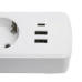 Удлинитель 3-местный c/з 3x1 мм2, 1,8 м, 250В, 10А, 2USB+1Type-C 2,4А, серия Home plus, белый STEKKER HM08-33-02 Удлинитель 3-местный c/з 3x1 мм2, 1,8 м, 250В, 10А, 2USB+1Type-C 2,4А, серия Home plus, белый STEKKER HM08-33-02
