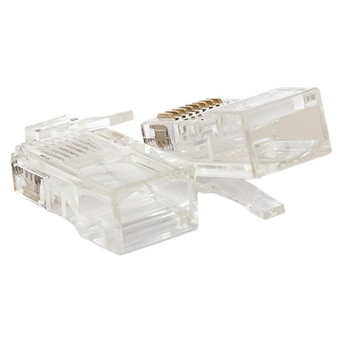 Коннектор RJ-45 TERACOM неэкран. 8P8C Cat.5E универс. (упак.50шт)