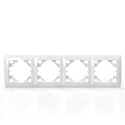Рамка 4-м AVA бел. TOKOV LIGHT TKL-AV-RM4-C01 Рамка 4-м AVA бел. TOKOV LIGHT TKL-AV-RM4-C01