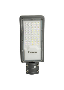 Светодиодный уличный консольный светильник Feron SP3031 30W 6400K 230V, серый