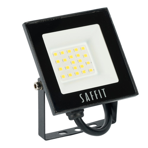 Светодиодный прожектор SAFFIT SFL90-20 IP65 20W 4000K черный