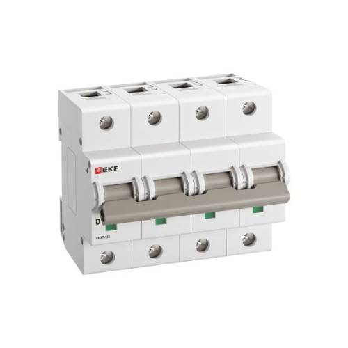 Авт. выкл. ВА 47-125 4P 100А (D) 15кА PROXIMA EKF