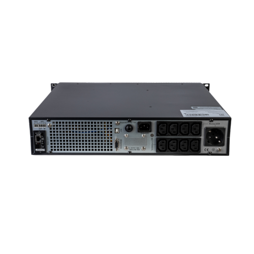 ИБП SRTSE 2 поколения 1000 ВА/Вт, 2U, 8 C13+1 Schuko, USB, RS-232, сухие контакты, SNMP-карта ИБП SRTSE 2 поколения 1000 ВА/Вт, 2U, 8 C13+1 Schuko, USB, RS-232, сухие контакты, SNMP-карта