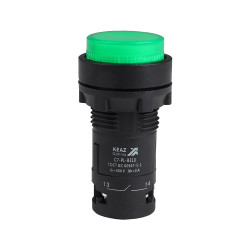 Кнопка с подсветкой OptiSignal Compact D22 C7-PL-B301 зеленая 1НЗ 24 В AC/DC XB7NW33B2